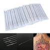 50 Tattoo Needles 1203RL Set displayed in individual packaging, showcasing premium stainless steel construction for precise tattooing.