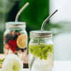 Perfect Dealz 4 Stainless Steel Straws with Brush