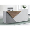 Perfect Dealz Prism White Reception Counter Desk