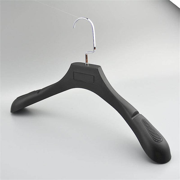 Wide Plastic Hanger with Anti Slip Surface image 0