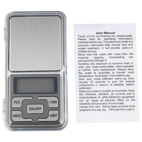 Mini Pocket Calibration 200G Digital Scale image 1