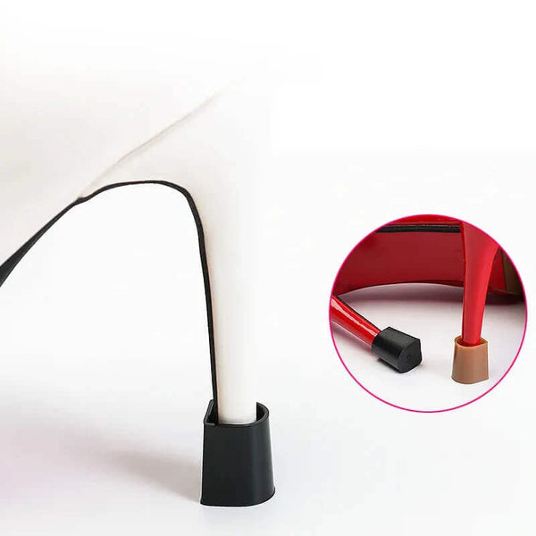 Perfect Dealz High Heel Protector Non Slip Cover Women Shoe Stopper - Black