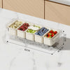 5-Section Divided Snack Server