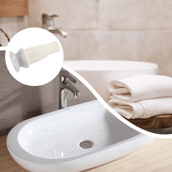 Perfect Dealz Surface Basin Waste Flip Top Basin Drain Unslotted Sink Plug 30mm