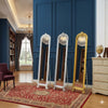 Rectangular Carved Frame Full Length Floor Mirror