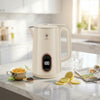 Digital Display Electric Water Kettle Double Layer Stainless Steel