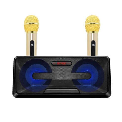 Perfect Dealz Wireless Live Dual Microphones with Bluetooth Speaker