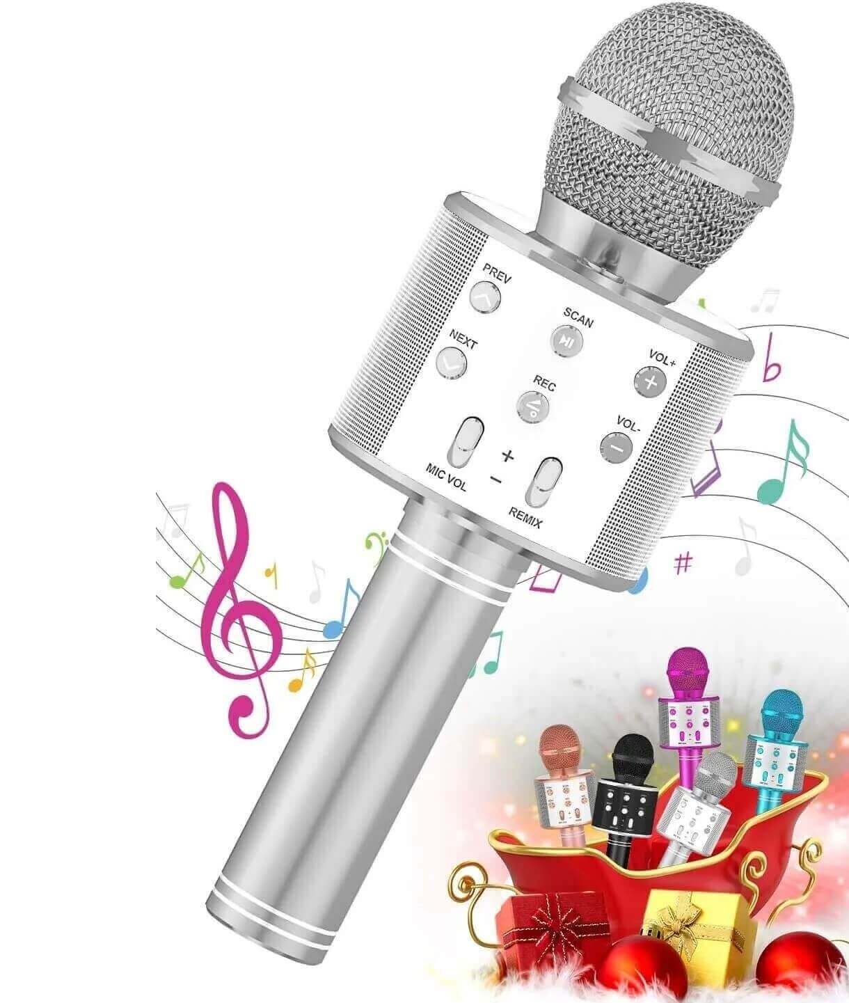 Microphone Geant Wireless Portable Bluetooth Karaoke Microphone – Perfect Dealz