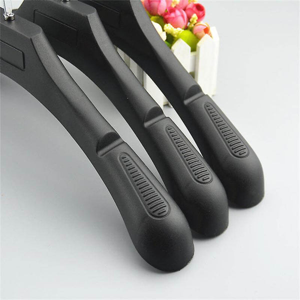 Wide Plastic Hanger with Anti Slip Surface image 2