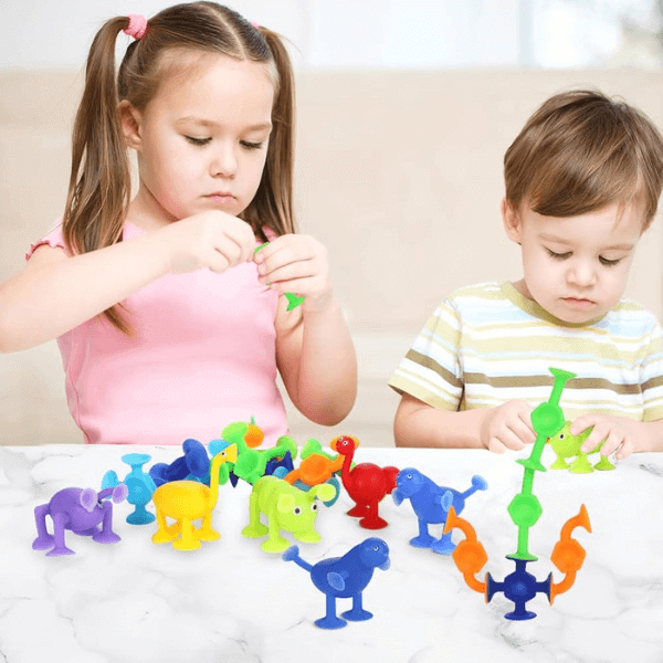 Perfect Dealz Suction Toys 77 Piece