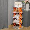 Perfect Dealz 4 Tier Shoe Stackable Storage Rack Organizer