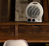 Perfect Dealz Portable Mini Table Fan Heater with Handle