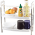 Perfect Dealz 2-Tier Space-Saving Kitchen Storage Rack