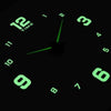 Perfect Dealz 3D DIY Wall Clock Silent Quartz Luminous