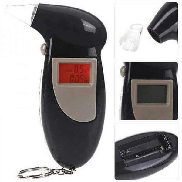 Breathalyzer Alcohol Breath Tester compact and sleek design for accurate BAC readings.