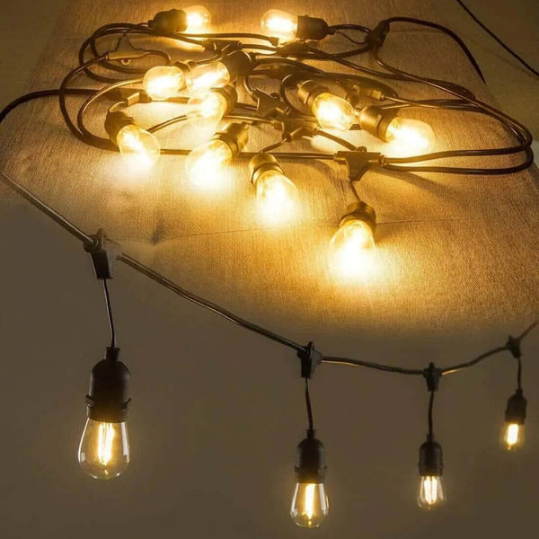 15 LED Bulb String Lights - 10m image 2