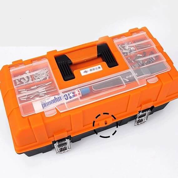 Perfect Dealz Three Layer Folding Hardware Tool Box 18CM