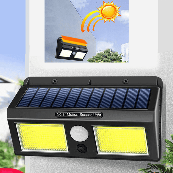 Atomic Beam Sunblast Solar Led Wall Light image 0