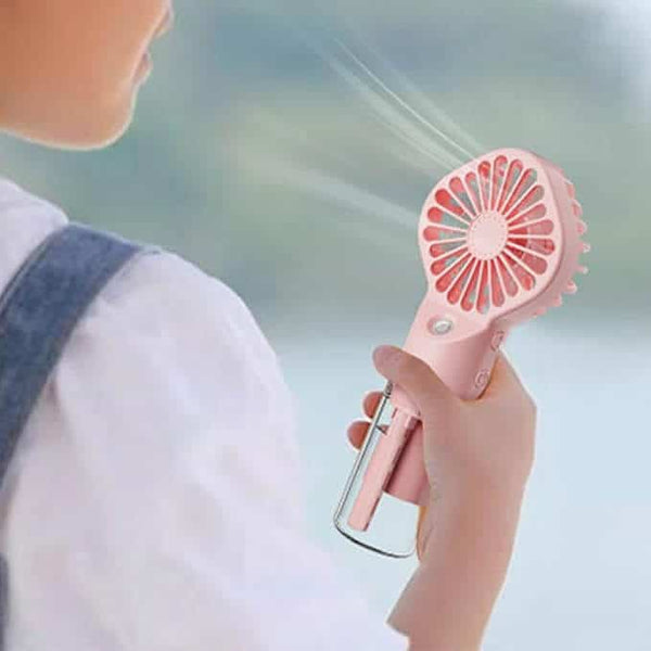 Portable Handheld Misting Fan image 0