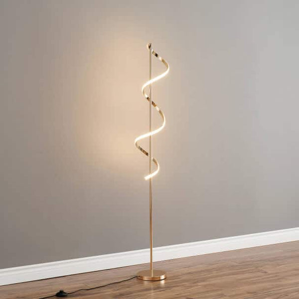 Spiral LED Color Changing Bright Floor Standing Lamp | Perfect Dealz