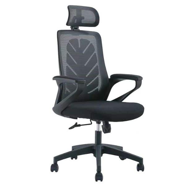 Perfect Dealz Supportive Backrest Swivel Office Chair with Neck Rest