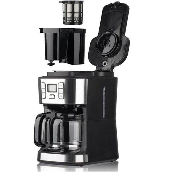 Perfect Dealz 2 In 1 Automatic Drip All In One Bean To Cup Coffee Maker Grinder Machine