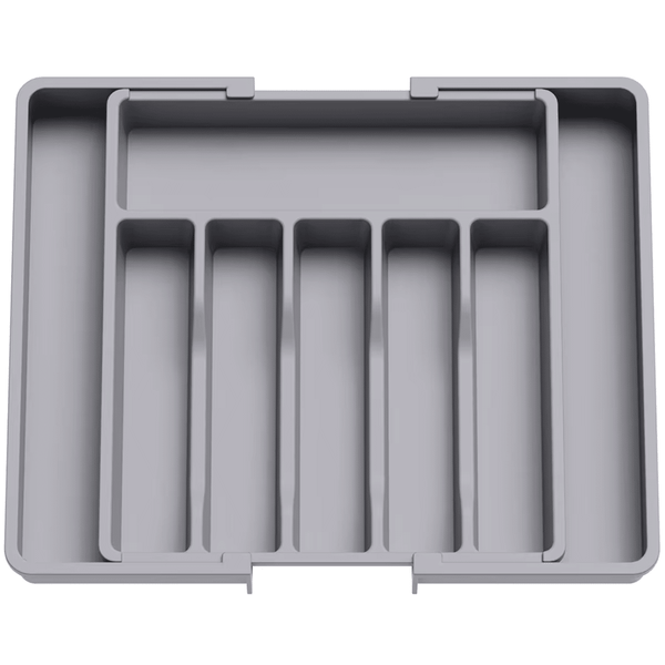 Perfect Dealz Plastic Expandable Cutlery Drawer Organizer