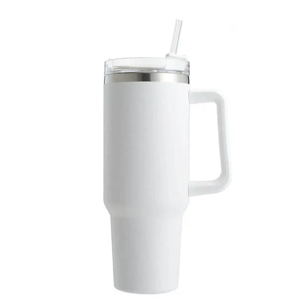 Perfect Dealz Stainless Steel Vacuum Flask with Straw 900ml