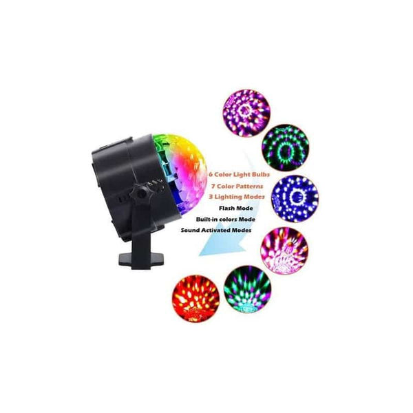 Perfect Dealz Round Multi Colour Remote Controlled Party Lamp