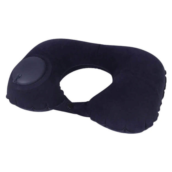 Air Pump U-Shape Washable Inflatable Travel Neck Pillow image 3