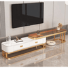 Perfect Dealz Stylish Glass TV Stand with Storage Drawers