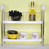 Perfect Dealz 2-Tier Space-Saving Kitchen Storage Rack