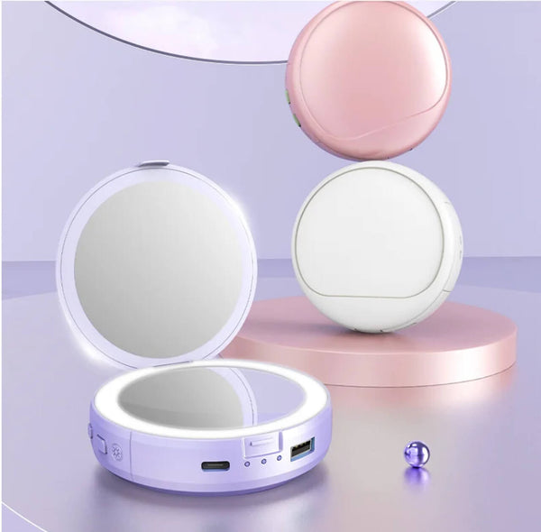 Multifunctional Portable Makeup Mirror image 1