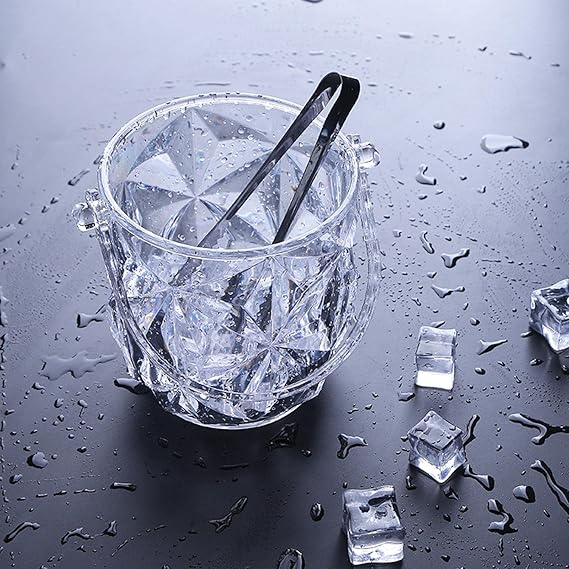 Perfect Dealz Transparent Crystal Ice Bucket