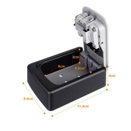 Wall Mounted Aluminium Key Lock Box image 2
