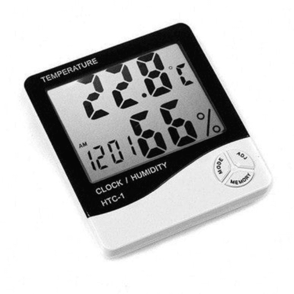 Digital Thermometer & Hygrometer with LCD Display image 2