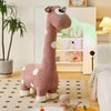 Kids Single Seater Plush Giraffe Fabric Sofa image 0