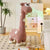 Kids Single Seater Plush Giraffe Fabric Sofa image 0