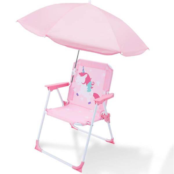 Childrens Camping Chair With Umbrella image 1