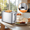 Perfect Dealz Stainless Steel 2 Slice Pop Up Toaster