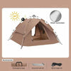 3-4 Person Travel Outdoor One-touch Camping Tent image 3