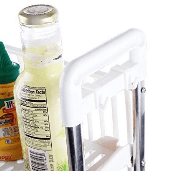 Perfect Dealz 2-Tier Space-Saving Kitchen Storage Rack