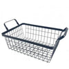 Perfect Dealz Black Wire Mesh Storage Basket 24.5x34.5cm