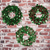 Perfect Dealz Sparkling Holiday Tinsel Wreath – 47cm