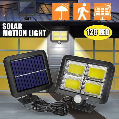 Super Solar Wall Light Outdoor Waterproof PIR Motion Sensor SD image 2