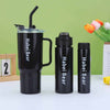 3 Piece Sports Water Bottle Set With Straw image 5