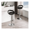 Perfect Dealz Set of 5 Round Acrylic Bar Stool with Chrome Base