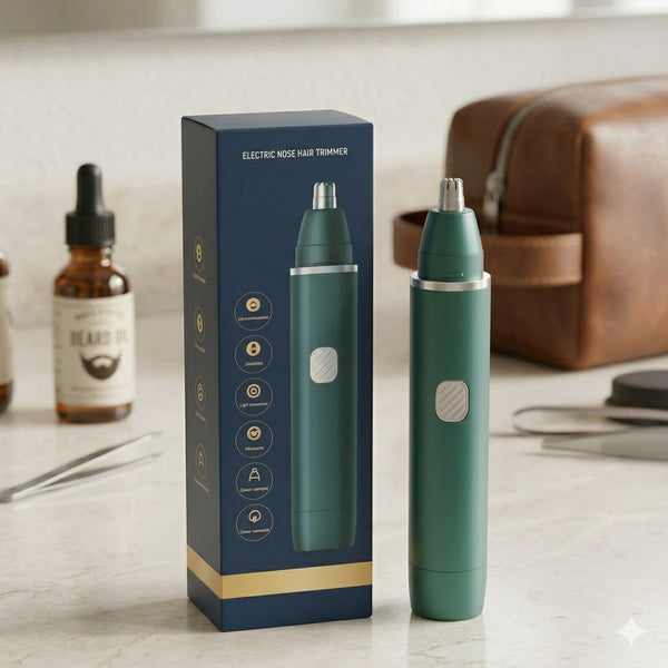 Electric Nose Hair Trimmer Protective Grooming Shaver