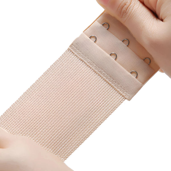 3 Pieces Bra Extender Hooks shown in a hand, designed to add extra comfort and flexibility to your bra band.