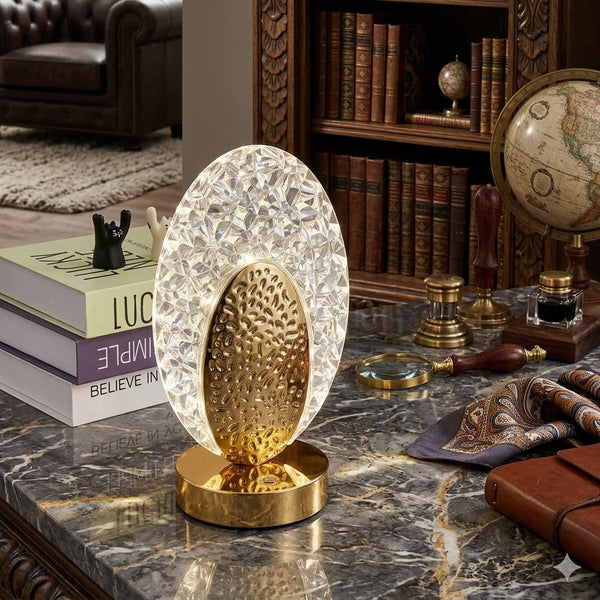 LED Plug-In Acrylic Table Lamp